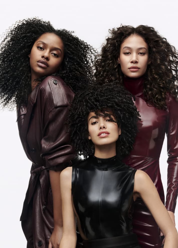 Curls Expression main banner model Djerra Afafe and Ziayla